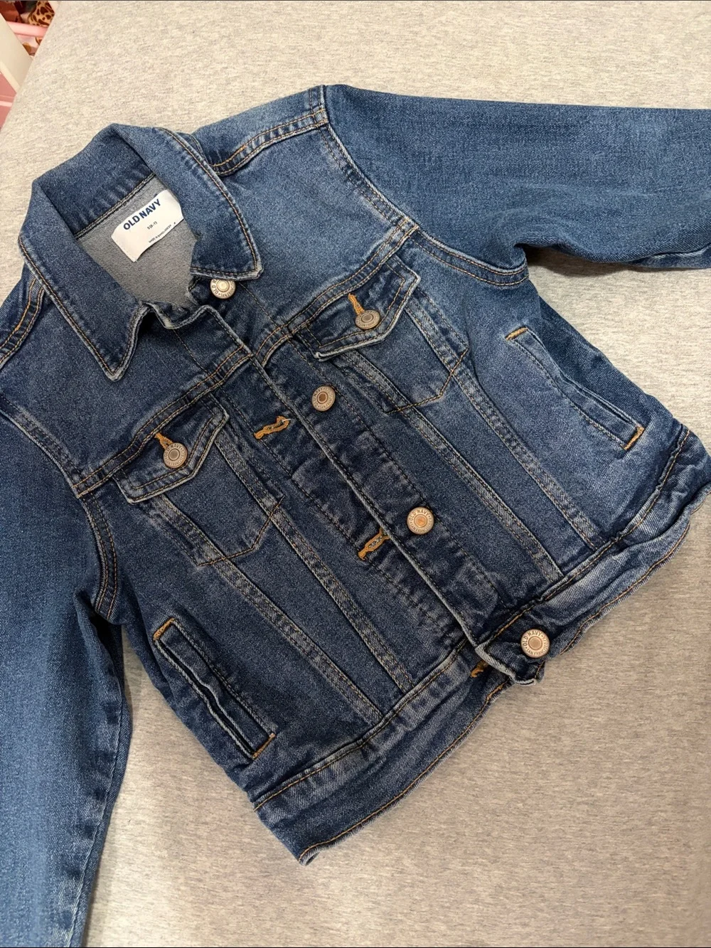 Old Navy Dark Blue Kids' Denim Jacket